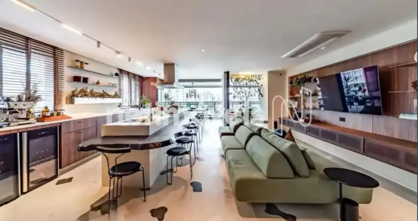 Apartamento de 180m²; com 3 suítes e 3 vagas – design exclusivo em perdizes