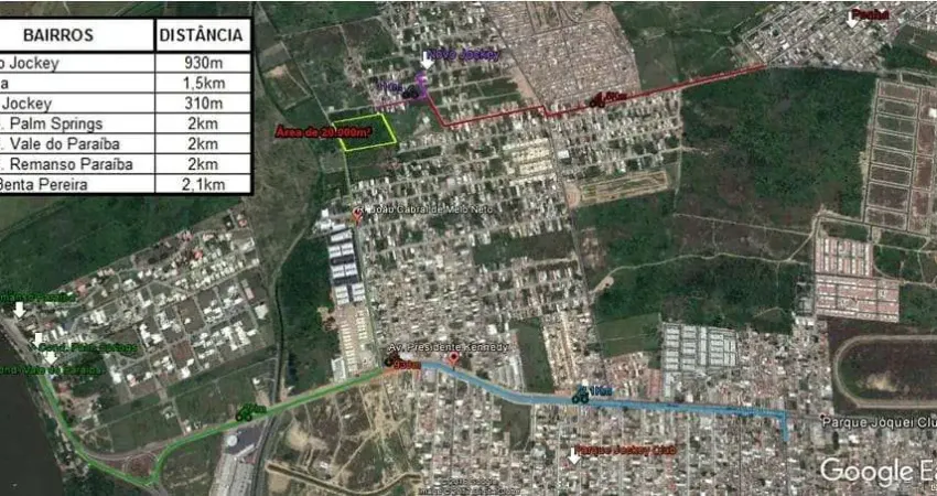 Terreno à venda, parque novo jockey, campos dos goytacazes, rj
