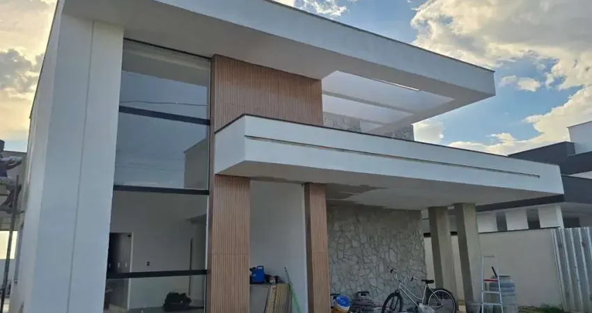 Casa de alto padrão no condomínio alphaville campos – 163m², 3 quartos, suíte master, área gourmet