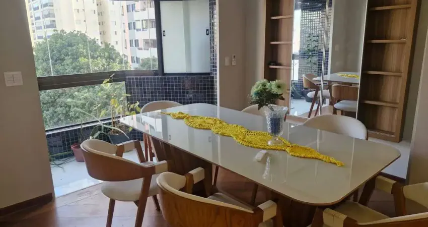 Apartamento de 120m² à Venda – 3 Dormitórios com Suíte, Varanda, 2 Vagas e Mobiliado – Localização