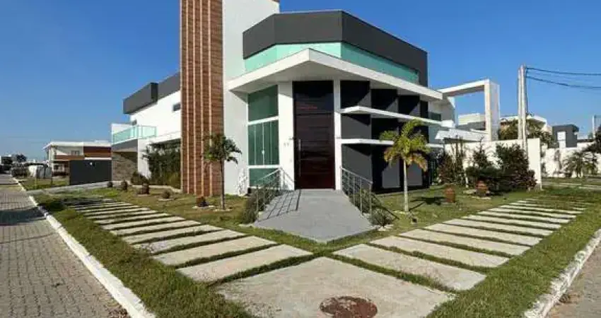 Casa alto padrão á vanda com 3 suítes, no condomínio parthenon - campos dos goytacazes /rj