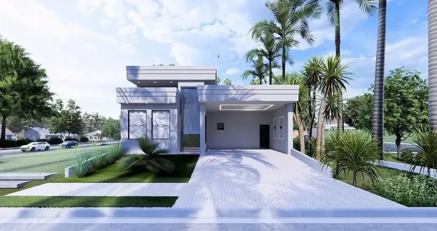 Casa à venda no santorini residencial club em paulínia – 3 suítes, piscina e alto padrão