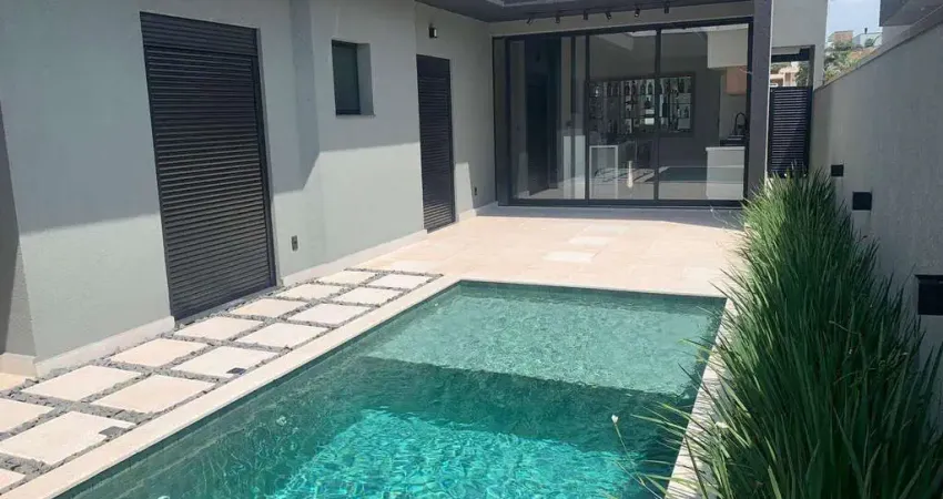 Casa de alto padrão à venda no villa bella siena em paulínia – 3 suítes e área gourmet