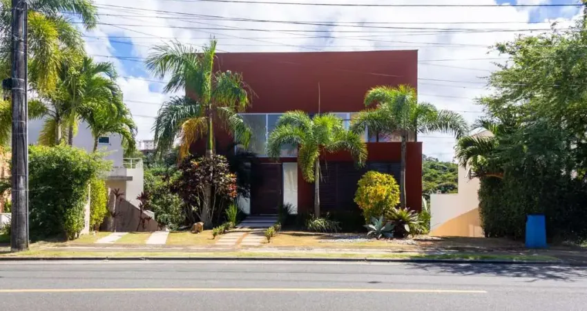 Casa à venda com 5 quartos, sendo 4 suítes - alphaville ii, salvador, ba