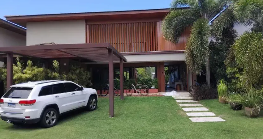 Casa à venda com 5 quartos - praia do forte, mata de são joão, ba