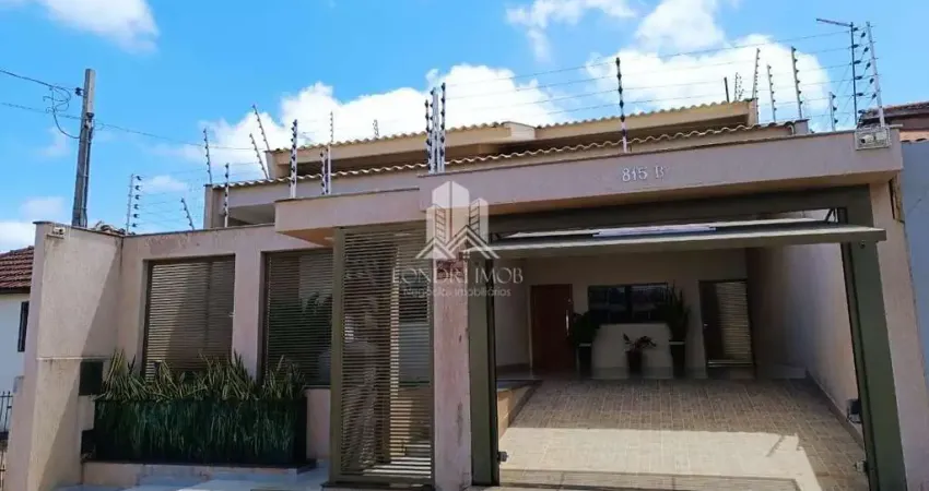Casa ampla com suíte e churrasqueira no centro de jataizinho/pr – 400m² de terreno e 290m² construí