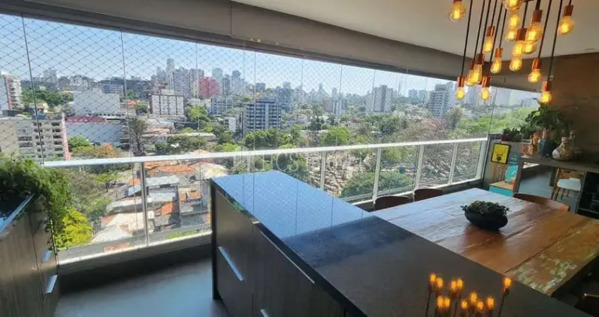 Lindo apartamento à venda com 121m², 3 suítes e 2 vagas - pinheiros