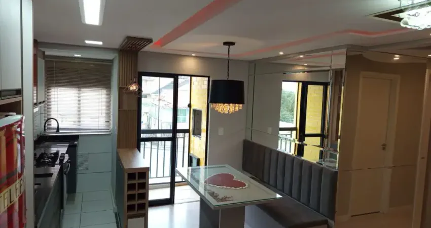 APARTAMENTO 3 QUARTOS NO BAIRRO TINGUI SACADA COM CHURRASQUEIRA