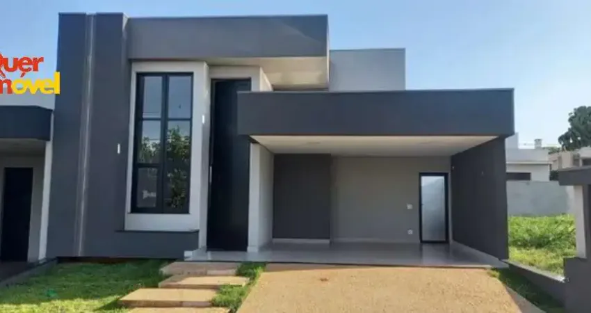 Luxuosa casa em condomínio à venda em Ribeirão Preto-SP, Reserva Imperial, 3 quartos, 3 suítes, 1 sala, 4 banheiros, 4 vagas.