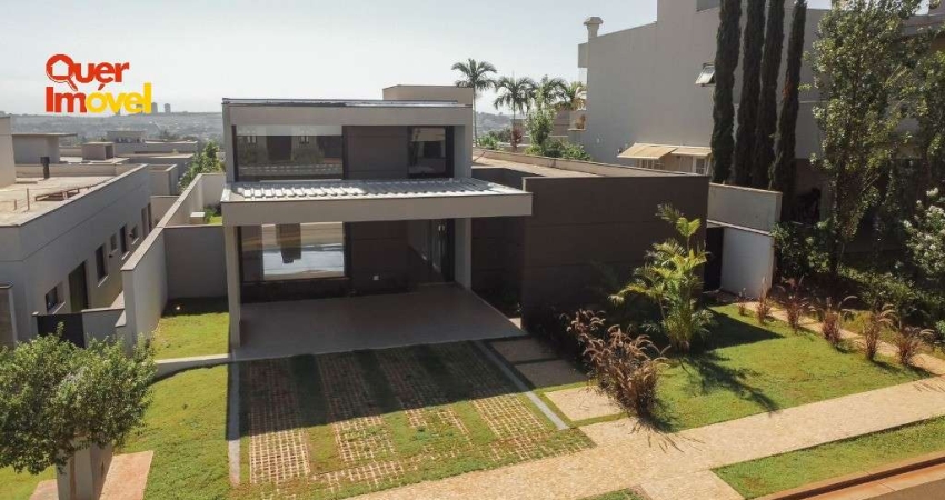 Imóvel de alto padrão no Condomínio Alphaville 1 em Ribeirão Preto-SP  3 suítes, 2 salas, 5 banheiros e 4 vagas  279,00 m²  Quer Imóvel Negócios Imobiliários