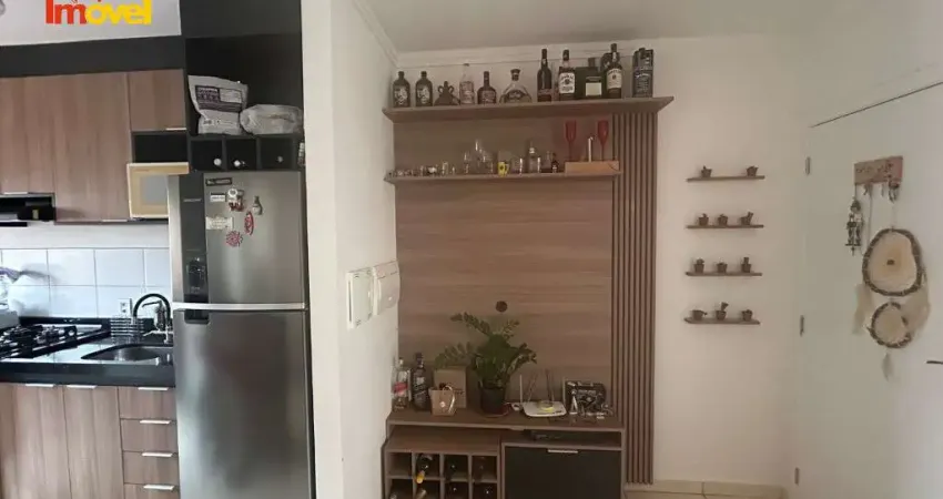Apartamento à venda em Ribeirão Preto-SP, bairro Bonfim Paulista: 2 quartos, sala, banheiro, vaga de garagem, 49m².