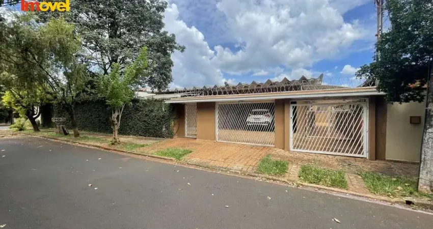 Espaçosa casa para locação em Ribeirão Preto-SP, Jardim Recreio: 4 quartos, 3 suítes, 2 salas, 6 banheiros, 7 vagas, 435m²