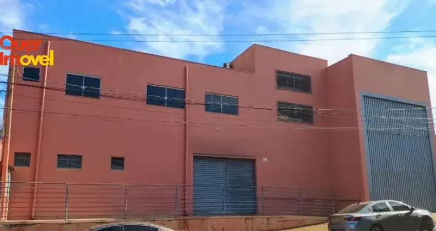 Galpão Comercial para Locação em Ribeirão Preto-SP, Jardim Zara: 2 salas, 2 banheiros, 1.000m² de área