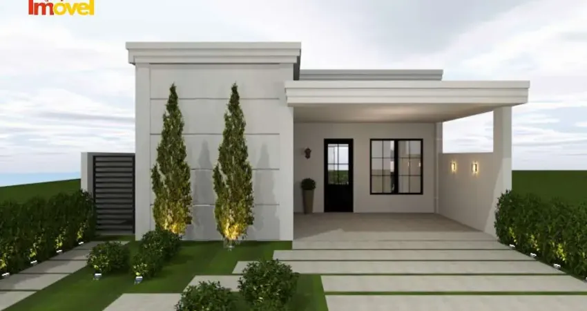 Linda Casa em Condomínio à Venda em Ribeirão Preto-SP, no Bairro Reserva San Pedro: 3 Quartos, 3 Suítes, 4 Banheiros, 144m².