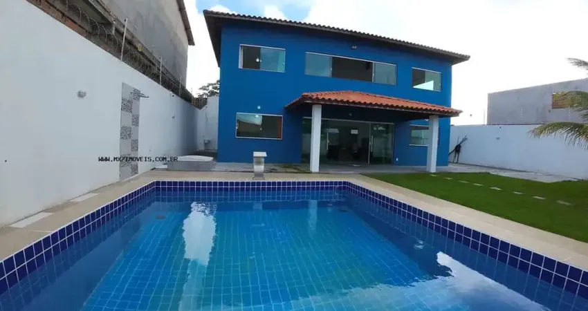 Casa para Venda em Camaçari, Barra do Jacuípe, 5 dormitórios, 5 suítes, 7 banheiros, 10 vagas