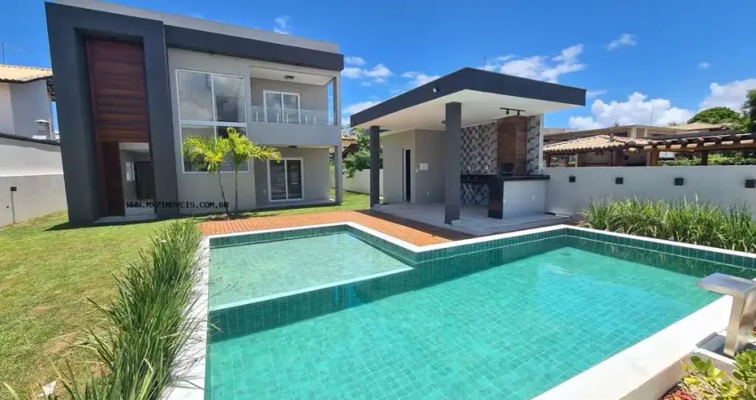 Casa em condomínio para venda em camaçari, guarajuba, 6 dormitórios, 6 suítes, 7 banheiros, 4 vagas