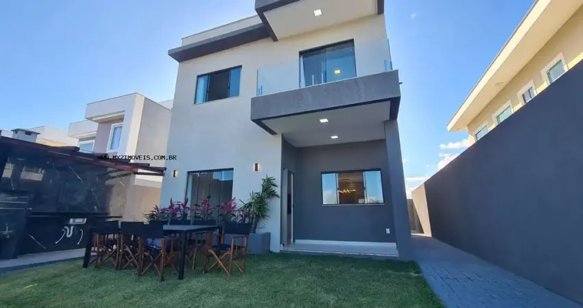 Casa em condomínio para venda em camaçari, arembepe, 3 dormitórios, 3 suítes, 4 banheiros, 2 vagas