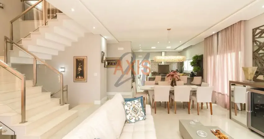 Casa em condomínio fechado com 6 quartos à venda na Rua Hermenegildo Luca, Santa Felicidade, Curitiba