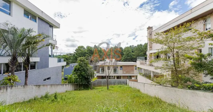 Terreno em condomínio fechado à venda na Avenida Fredolin Wolf, Santa Felicidade, Curitiba