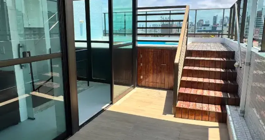 Cobertura com 96m2 , mobiliada ao lado do mag shopping e 150m do mar em manaíra