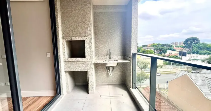 Apartamento face norte no bacacheri com churrasqueira e 2 vagas — vista incrível no 11º andar!