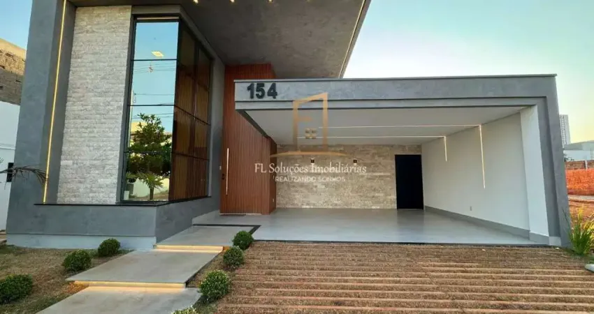 Casa em condomínio fechado com 3 quartos à venda na Alameda Sábia Laranjeira, Gávea, Setor Sul, Uberlândia,, Laranjeiras, Uberlândia