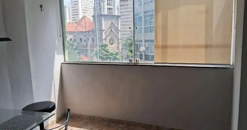 Kitnet com 1 dormitório à venda, 35 m² por r$ 190.000,00 - república - são paulo/sp