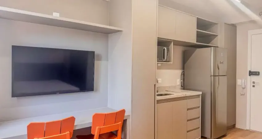 Apartamento com 1 dormitório para alugar, 22 m² por r$ 3.850,01/mês - santo amaro - são paulo/sp