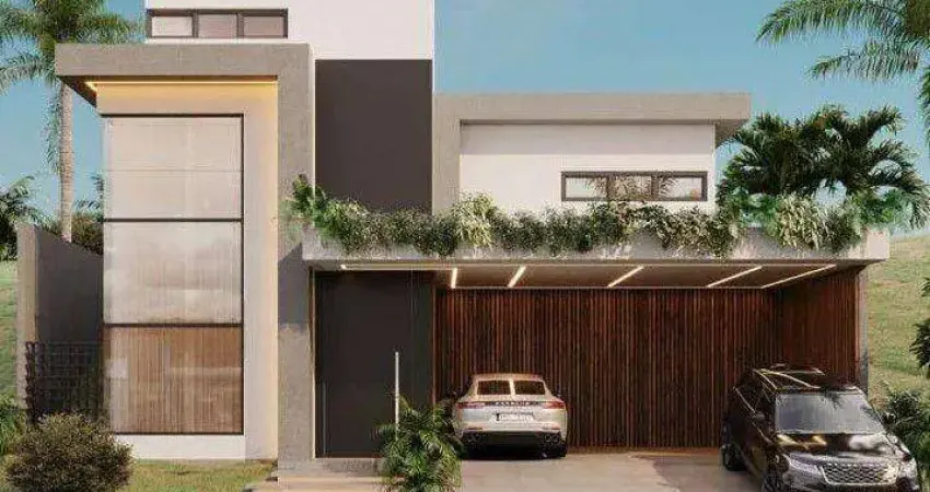 Casa térrea em construção à venda -condomínio alphaville - casa de pedra volta redonda