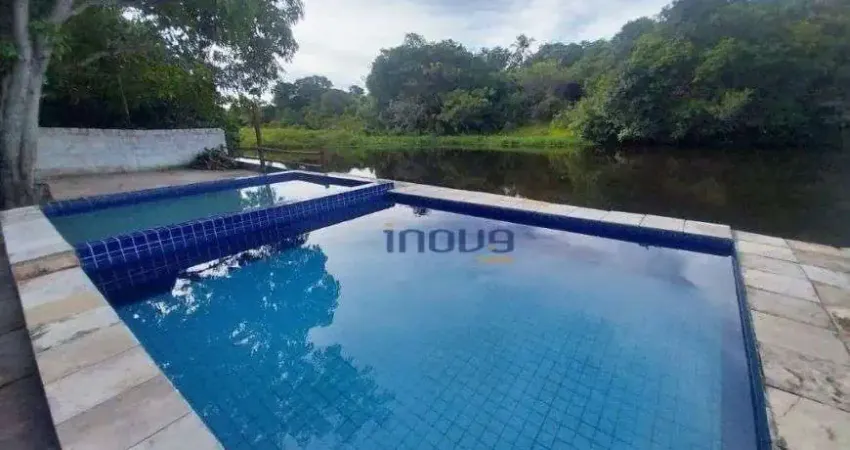 Casa, 400 m² - venda por r$ 360.000,00 ou aluguel por r$ 2.250,00/mês - cumbuco - caucaia/ce