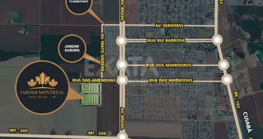 Terreno à venda no Jardim Montreal, Nova Mutum