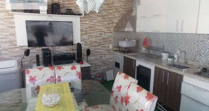 Cobertura com 3 dormitórios à venda, 122 m² por r$ 850.000,00 - chácara califórnia - são paulo/sp