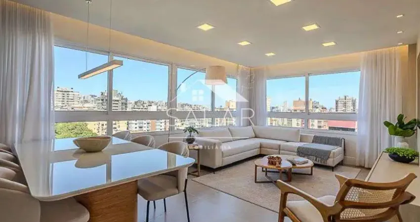 Imóvel para venda com 112 metros quadrados com 3 quartos em moinhos de vento - porto alegre - rs