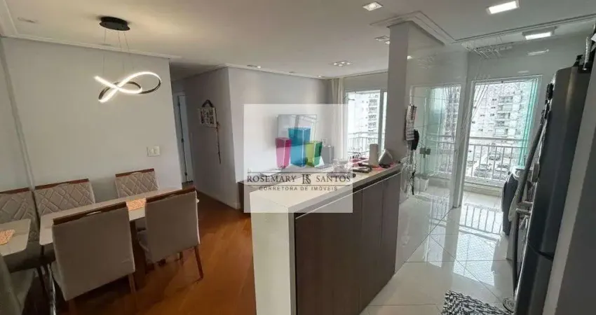 Apartamento vila nova sabará 2 dorms, 1 suíte, 1 vaga e varanda gourmet