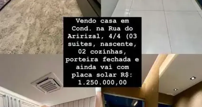 Casa em condomínio fechado com 4 quartos à venda na Rua Aririzal, 12, Cohama, São Luís