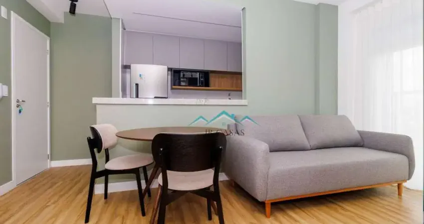 Apartamento no 9° andar com 1 dormitório, 37 m² - venda por r$ 640.000 ou aluguel por r$ 3.800,00/mês - edifício notting hill - sorocaba/sp