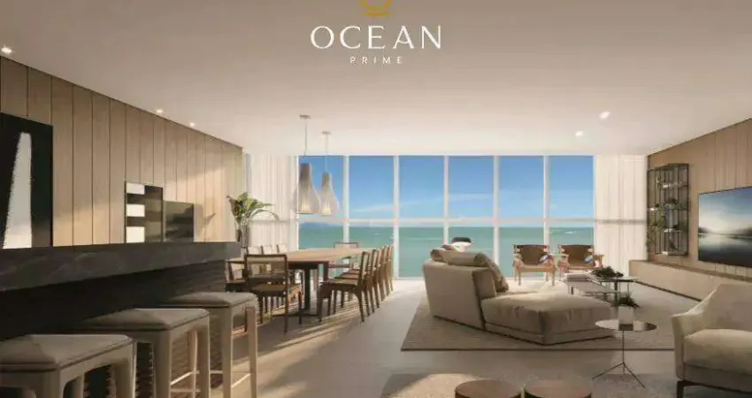 Apartamento à venda, 4 quartos, 4 suítes, 6 vagas, frente mar - balneário camboriú/sc