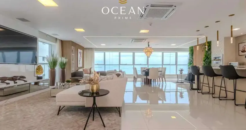 Apartamento à venda, 4 quartos, 4 suítes, 6 vagas, frente mar - balneário camboriú/sc