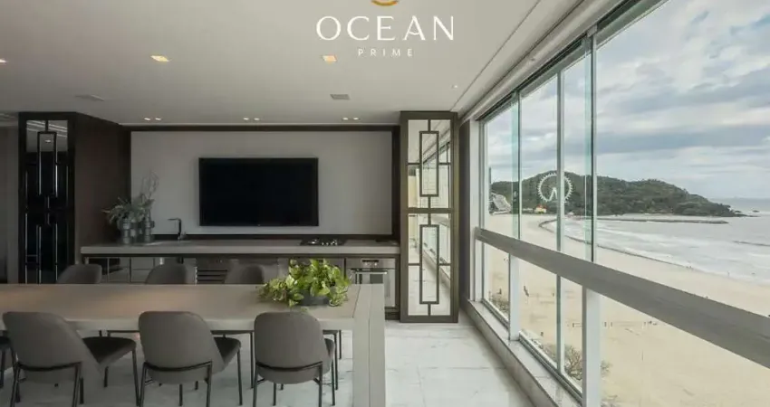 Apartamento à venda, 3 quartos, 3 suítes, 4 vagas, frente mar - balneário camboriú/sc