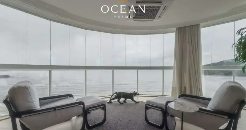 Cobertura duplex à venda, 3 quartos, 3 suítes, 4 vagas, frente mar - balneário camboriú/sc