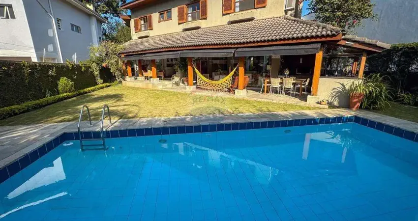 Casa clássica de alto padrão à venda com 4 quartos (2 suítes), 396m² no residencial alphaville 2 – alphaville/sp