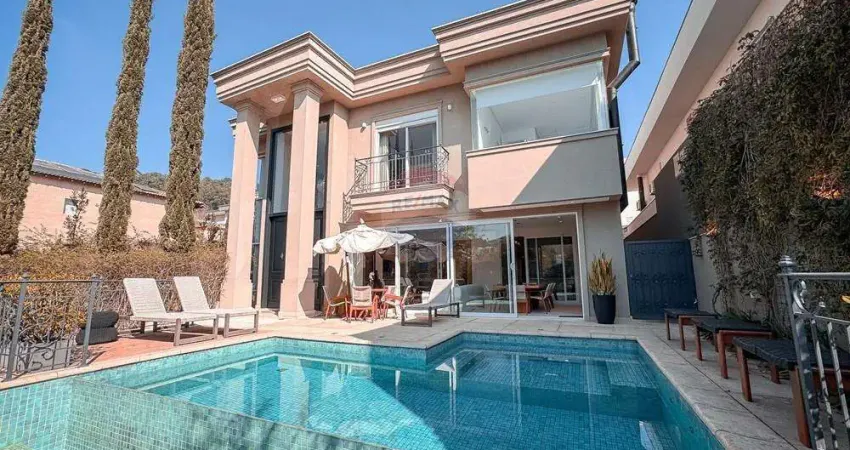 Casa à venda com 4 suítes e 5 vagas, 525 m² por r$ 9.000.000,00 - condomínio villa solaia - alphaville/sp