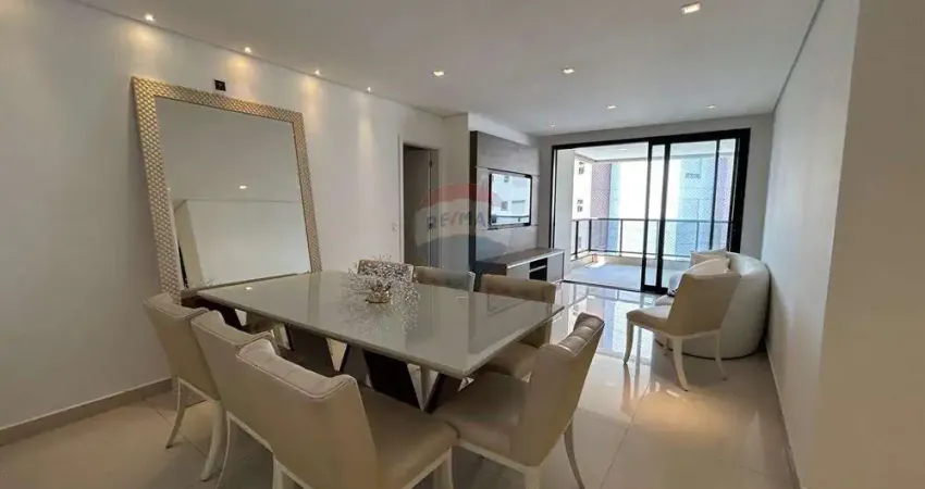 Apartamento mobiliado para locação com 3 suítes, 112m² no condomínio present – alphaville/sp
