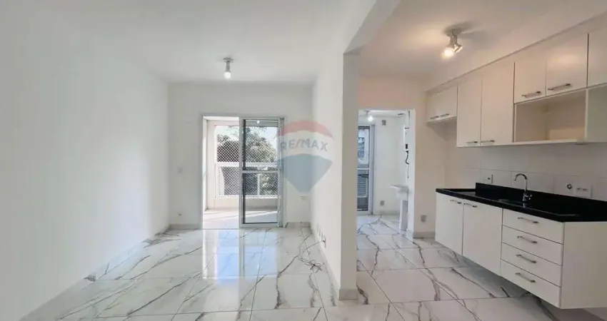 Apartamento semi-mobiliado para locação com 01 suíte no glass - alphaville sp