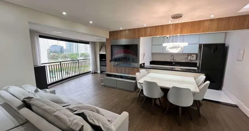 Apartamento para alugar com 3 dormitórios e 96m² no condomínio bellagio, alphaville/sp