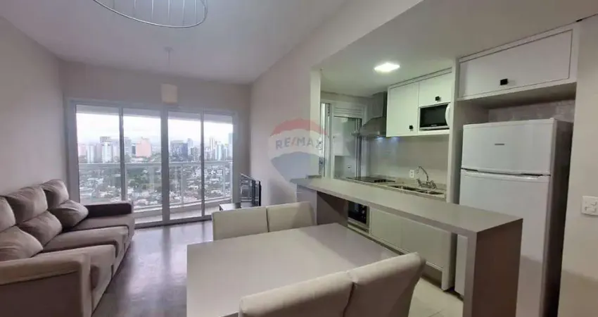 Apartamento moderno para locação com 1 dormitório, 50m² no edifício novare – empresarial 18 do forte, barueri/sp