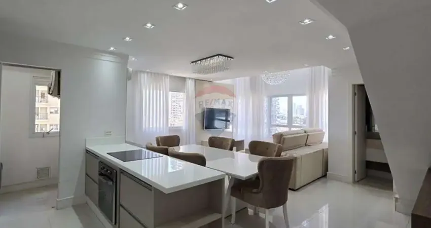 Apartamento duplex de alto padrão para locação com 1 suíte e 87m² no condomínio alpha park – alphaville/barueri