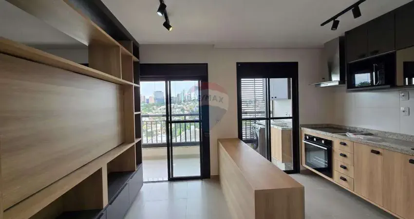 Apartamento mobiliado para locação com 1 quarto, no condomínio fiori – alphaville/sp