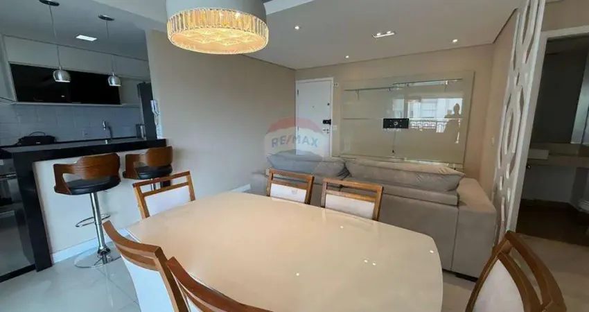 Apartamento para locação – alpha park | 96 m² | semi mobiliado