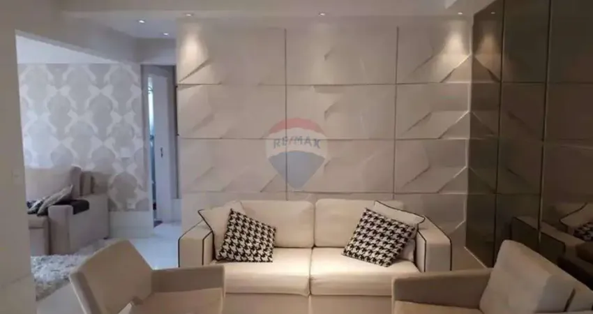 Locação, Apartamento 107m² MOBILIADO, 2 suites, 2 vagas, no Empresarial 18 do Forte!